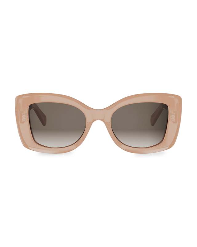 3 Dots Acetate Butterfly Sunglasses